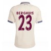 Ajax Steven Berghuis #23 Tredjedrakt 2025-26 Kortermet